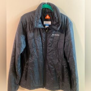 Black Columbia Omni-Heat Jacket Coat